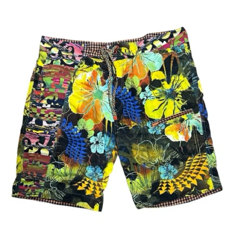 Robert Graham Multicolor Swim Trunks Size 38